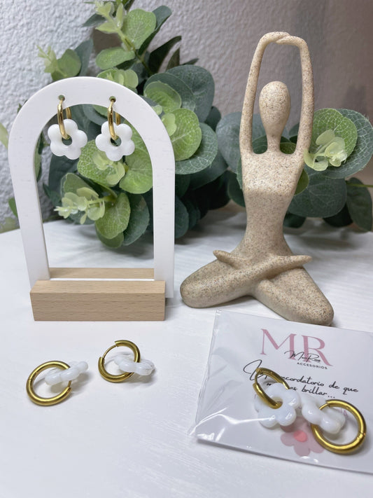 Pendientes Flora