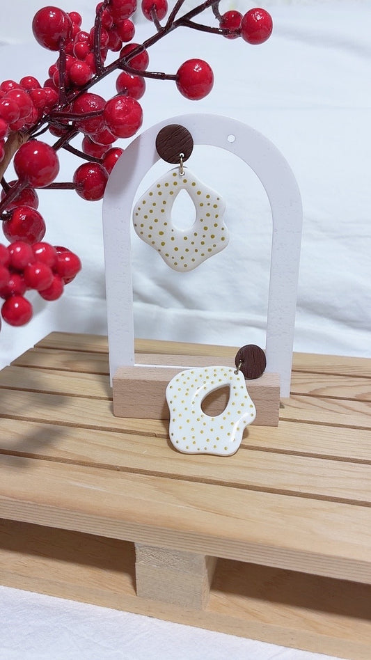 Pendientes Natura Gold