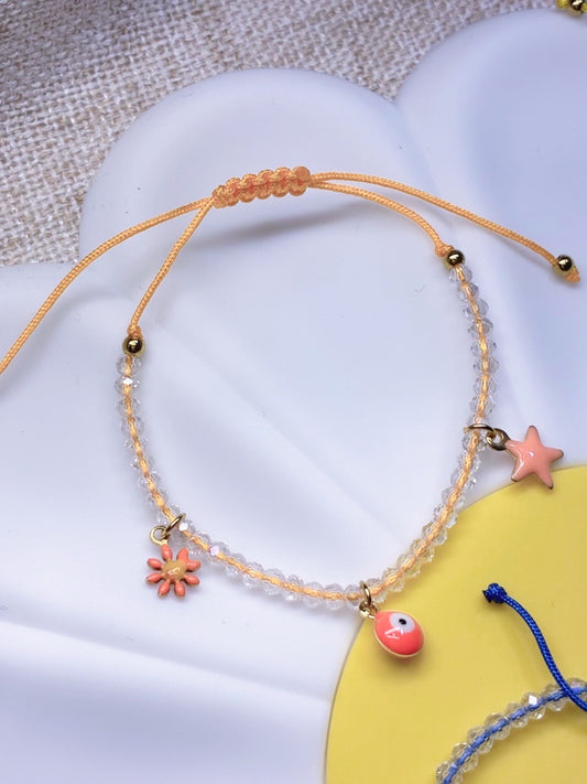 Pulseras Crystal Charm