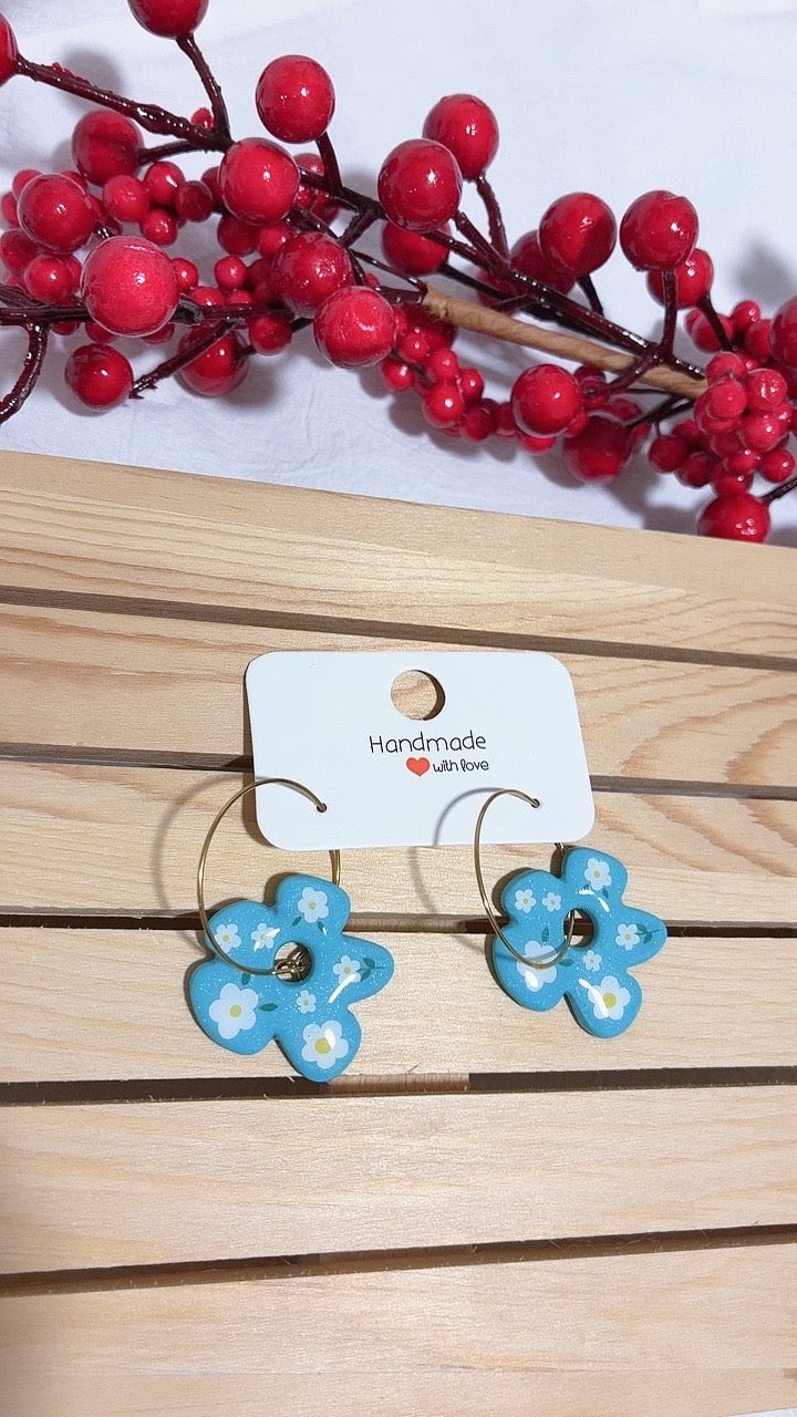 Pendientes Petal Hoop