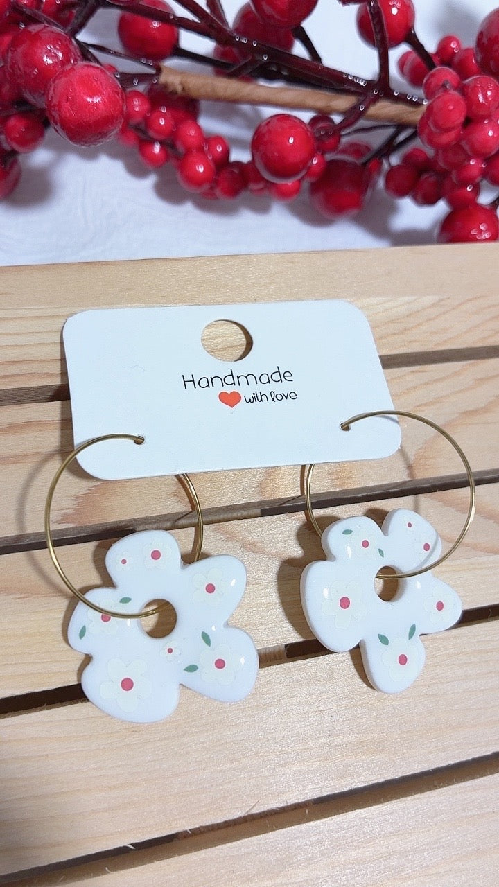Pendientes Petal Hoop