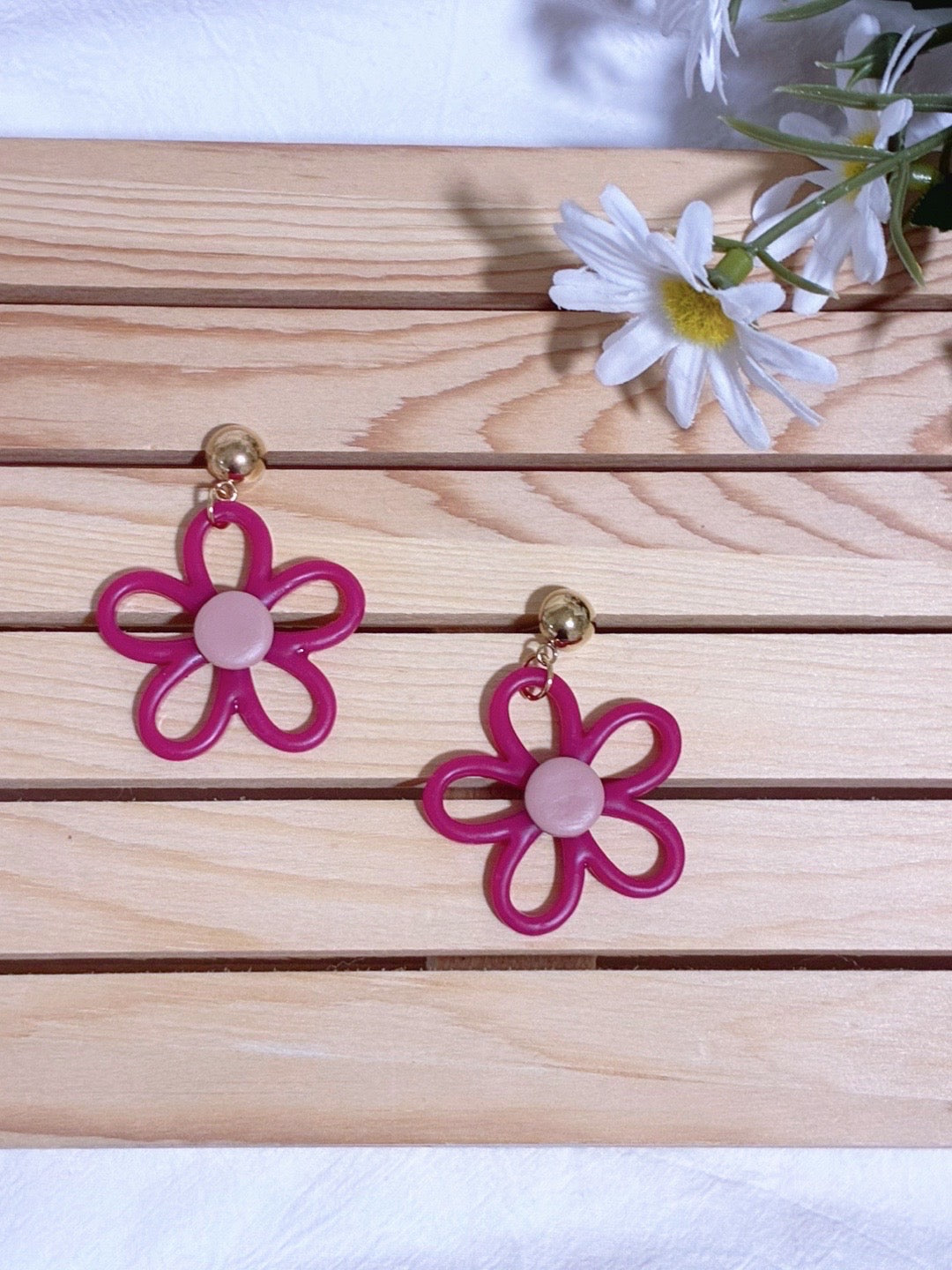 Pendientes Flowers