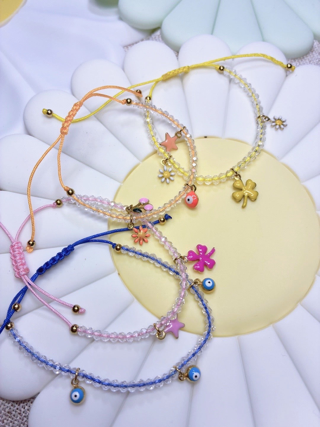 Pulseras Crystal Charm