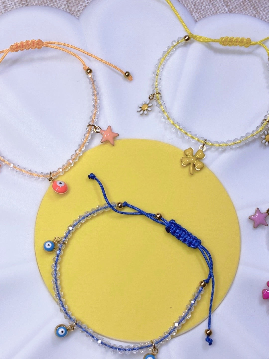 Pulseras Crystal Charm
