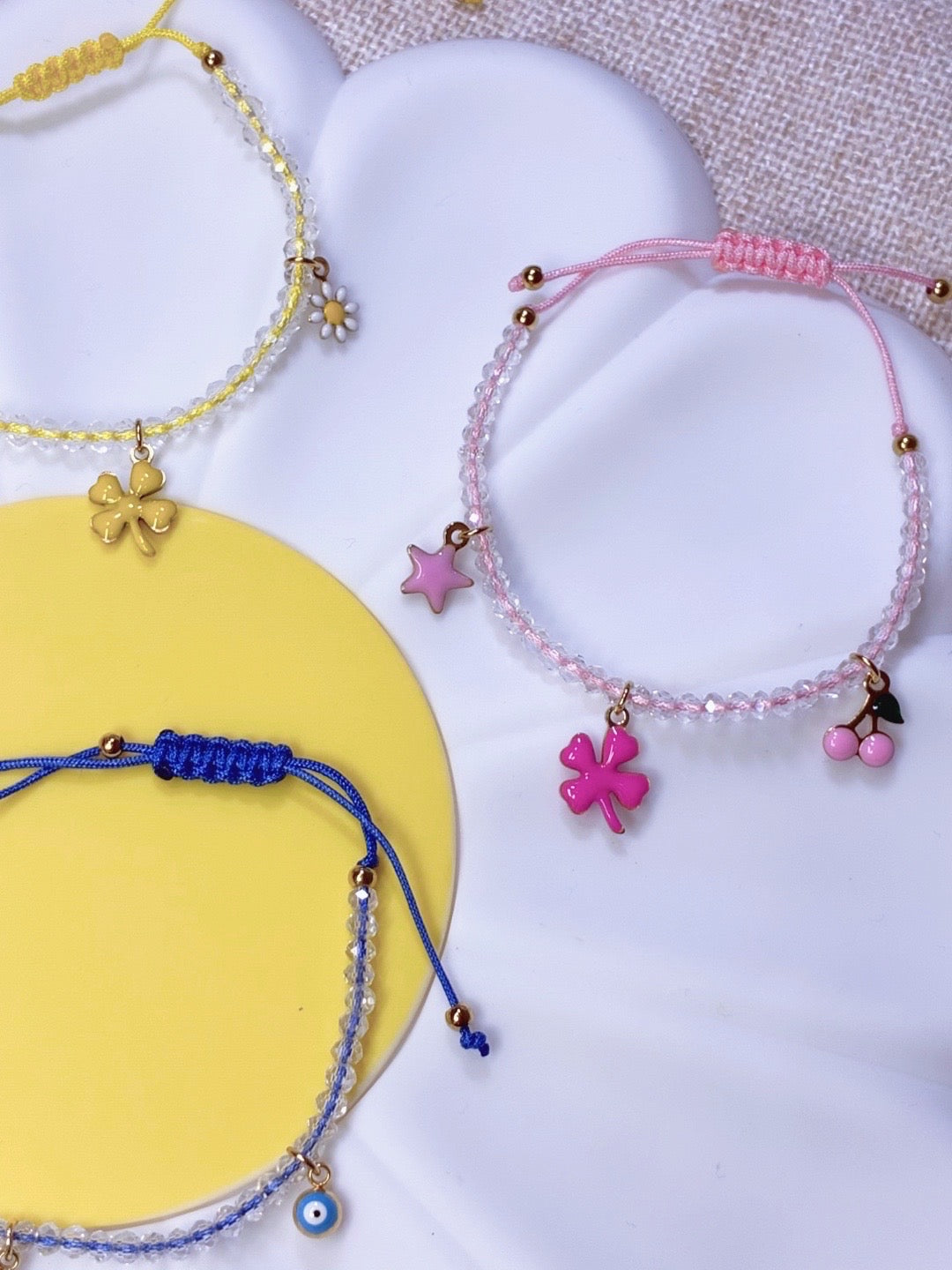 Pulseras Crystal Charm