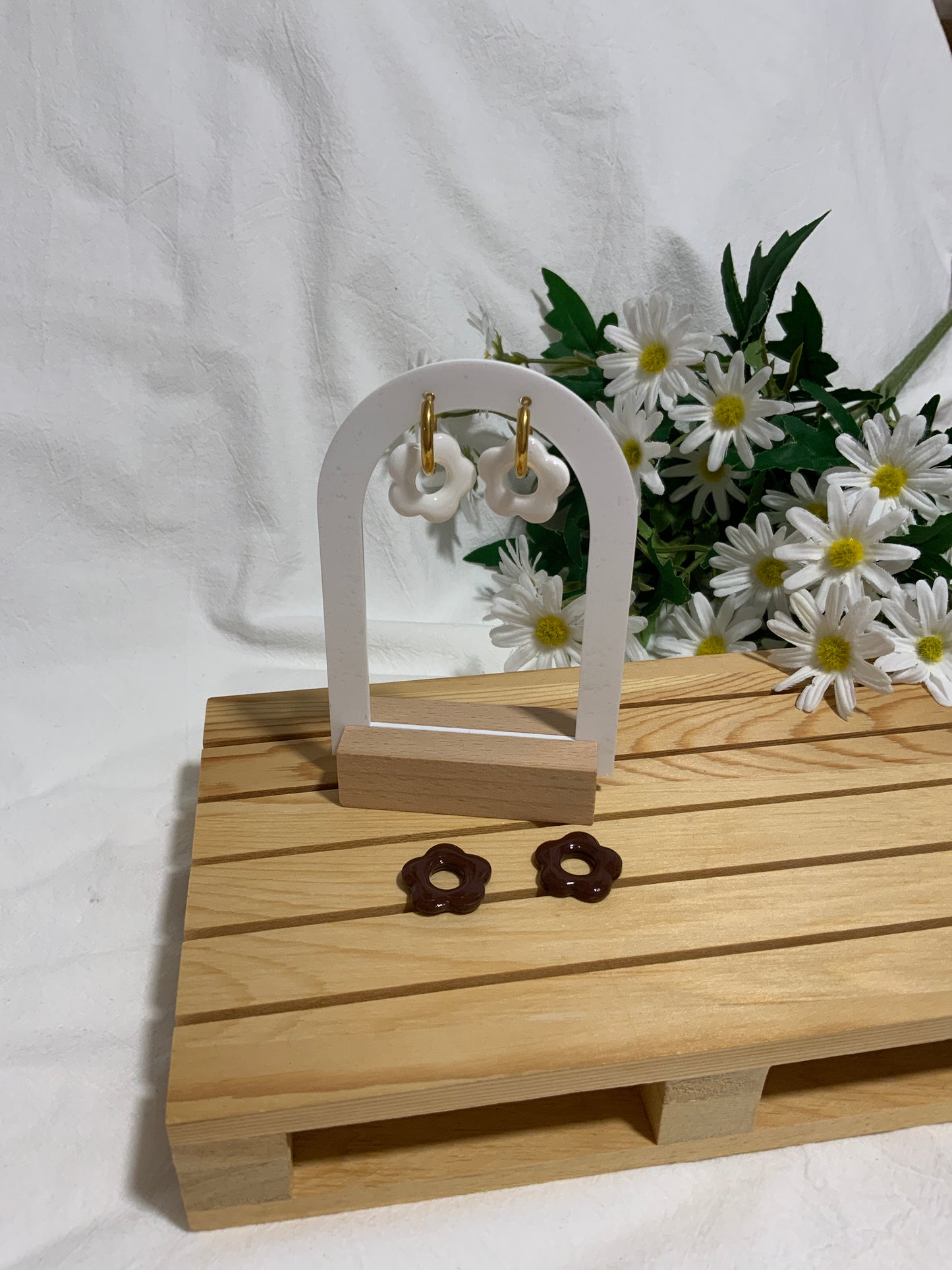 Pendientes Flora