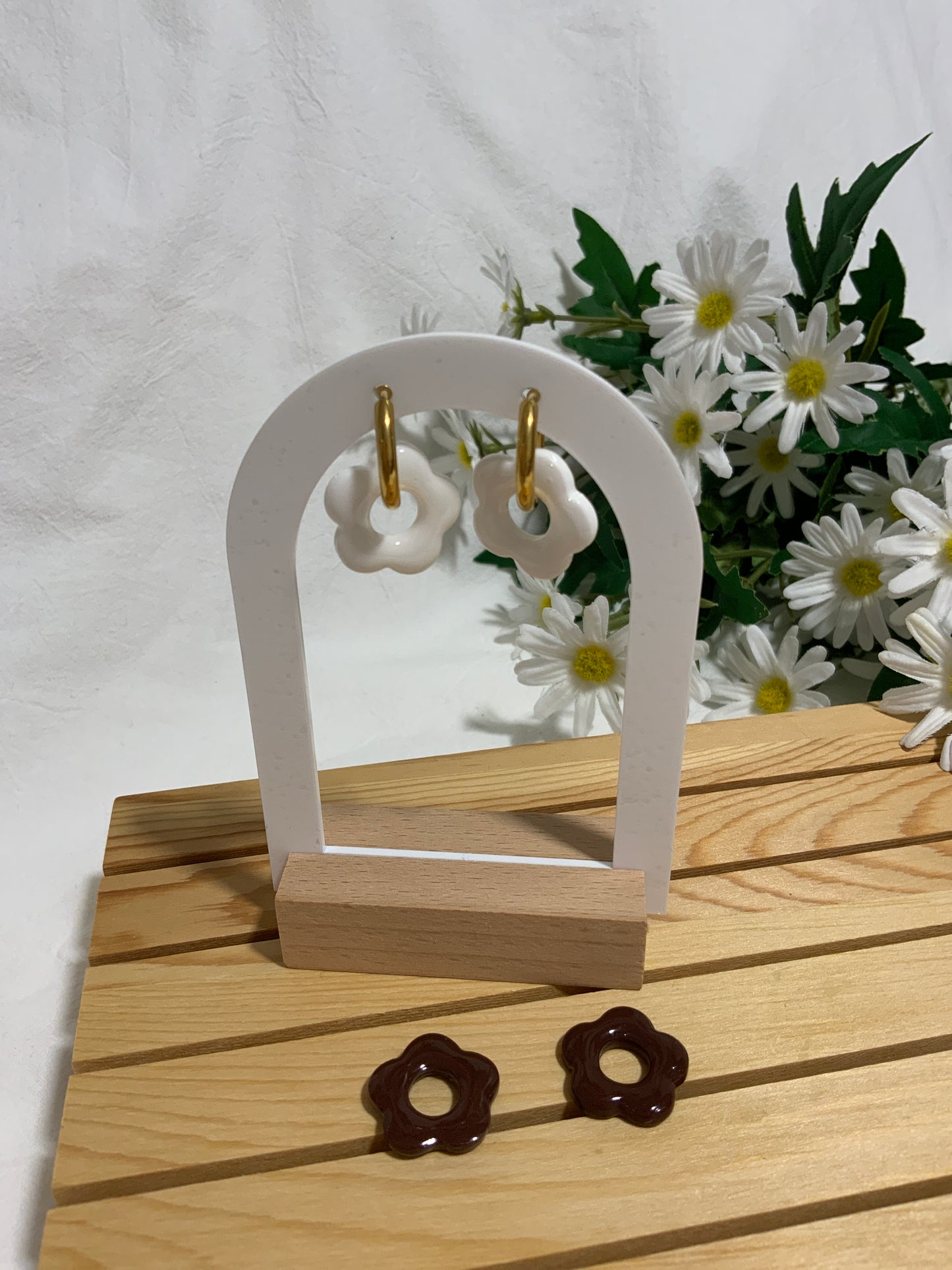 Pendientes Flora