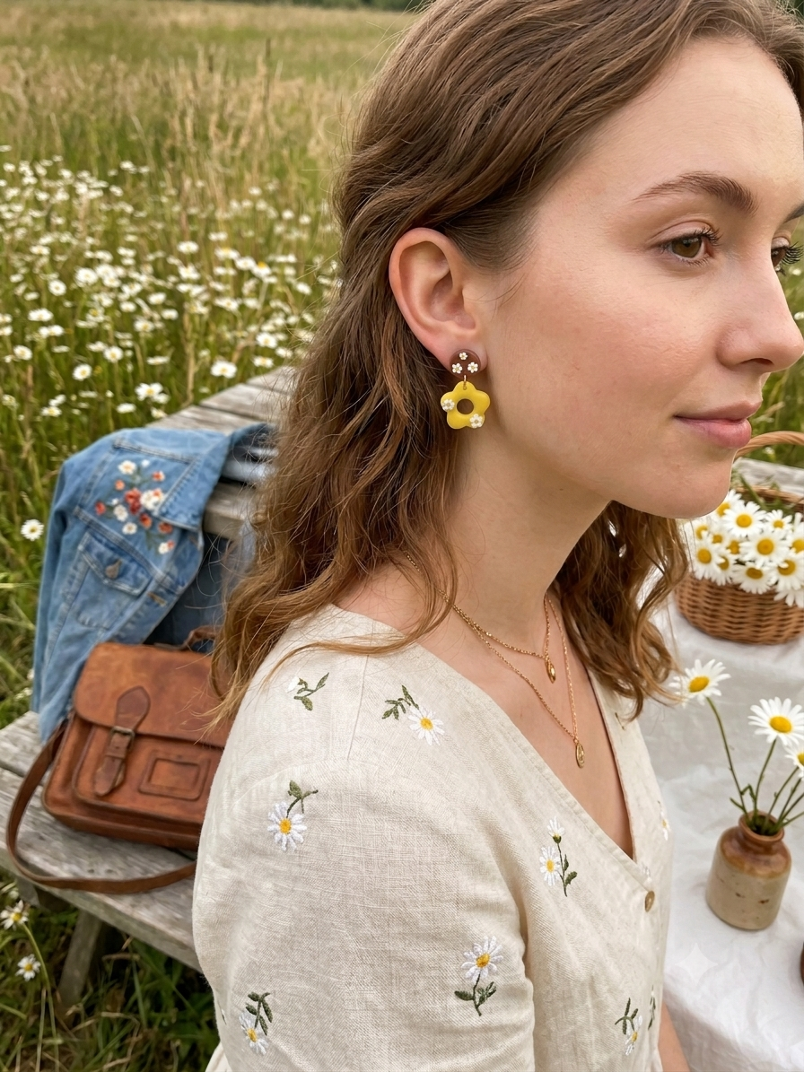 Pendientes Margarita Sun