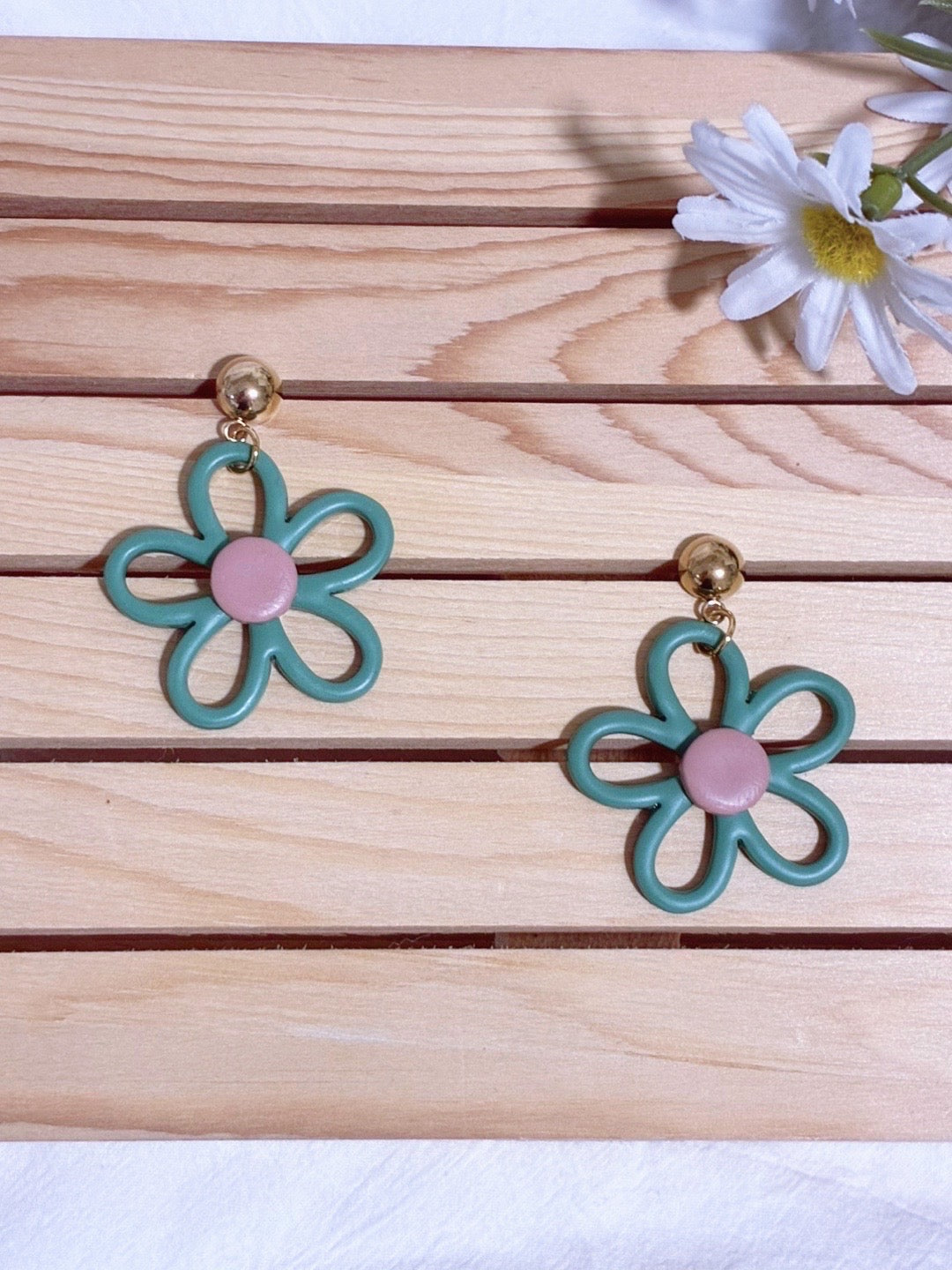 Pendientes Flowers