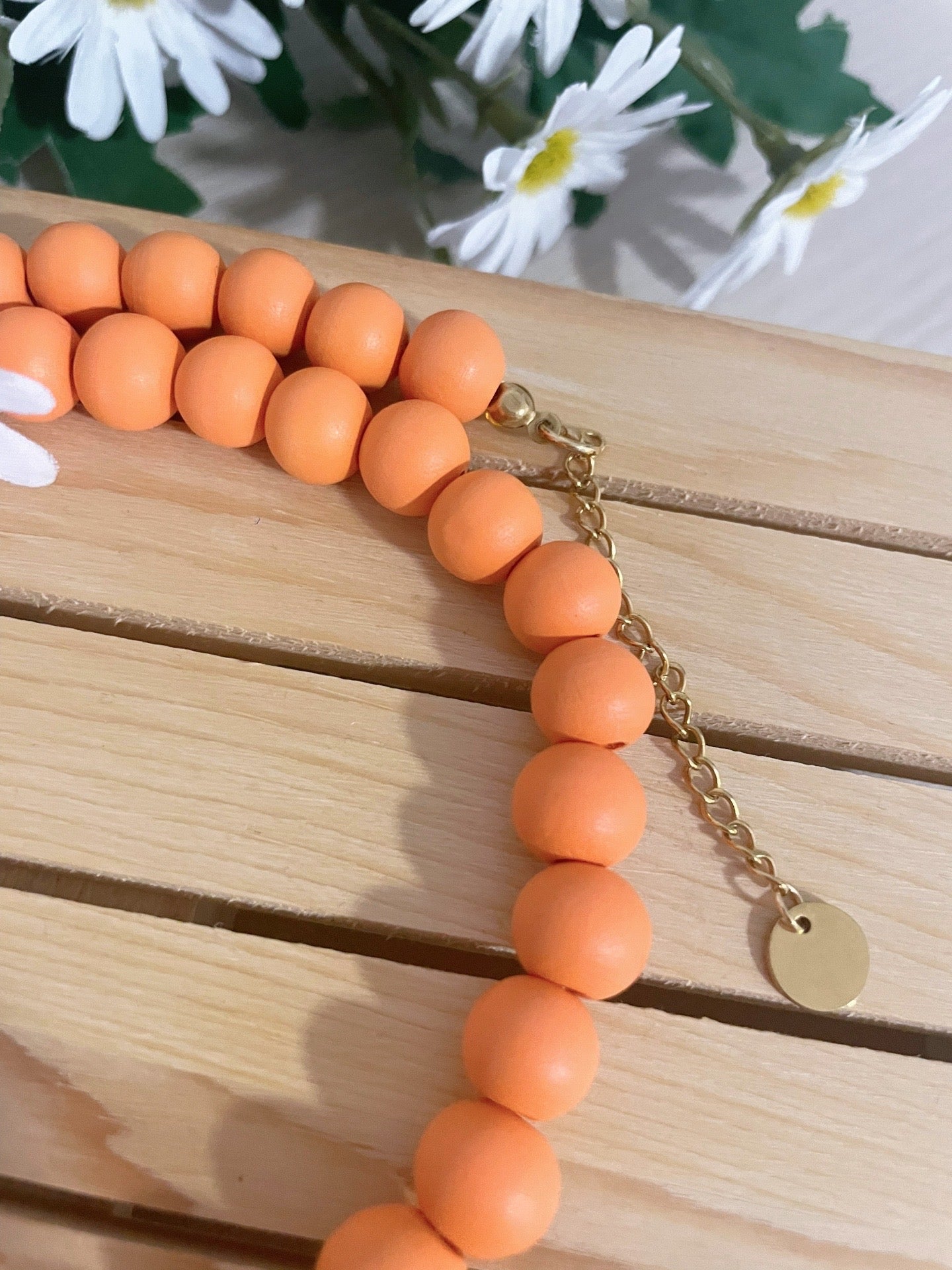 Collar Margarita Pop amarillo o Naranja