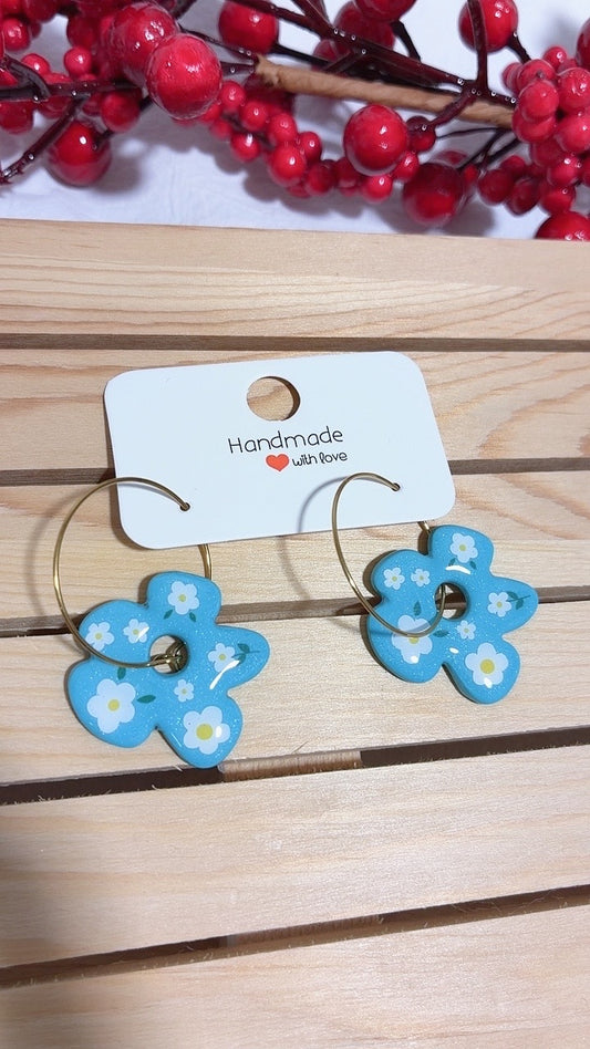 Pendientes Petal Hoop