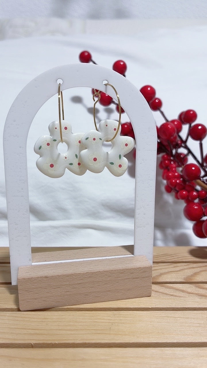 Pendientes Petal Hoop