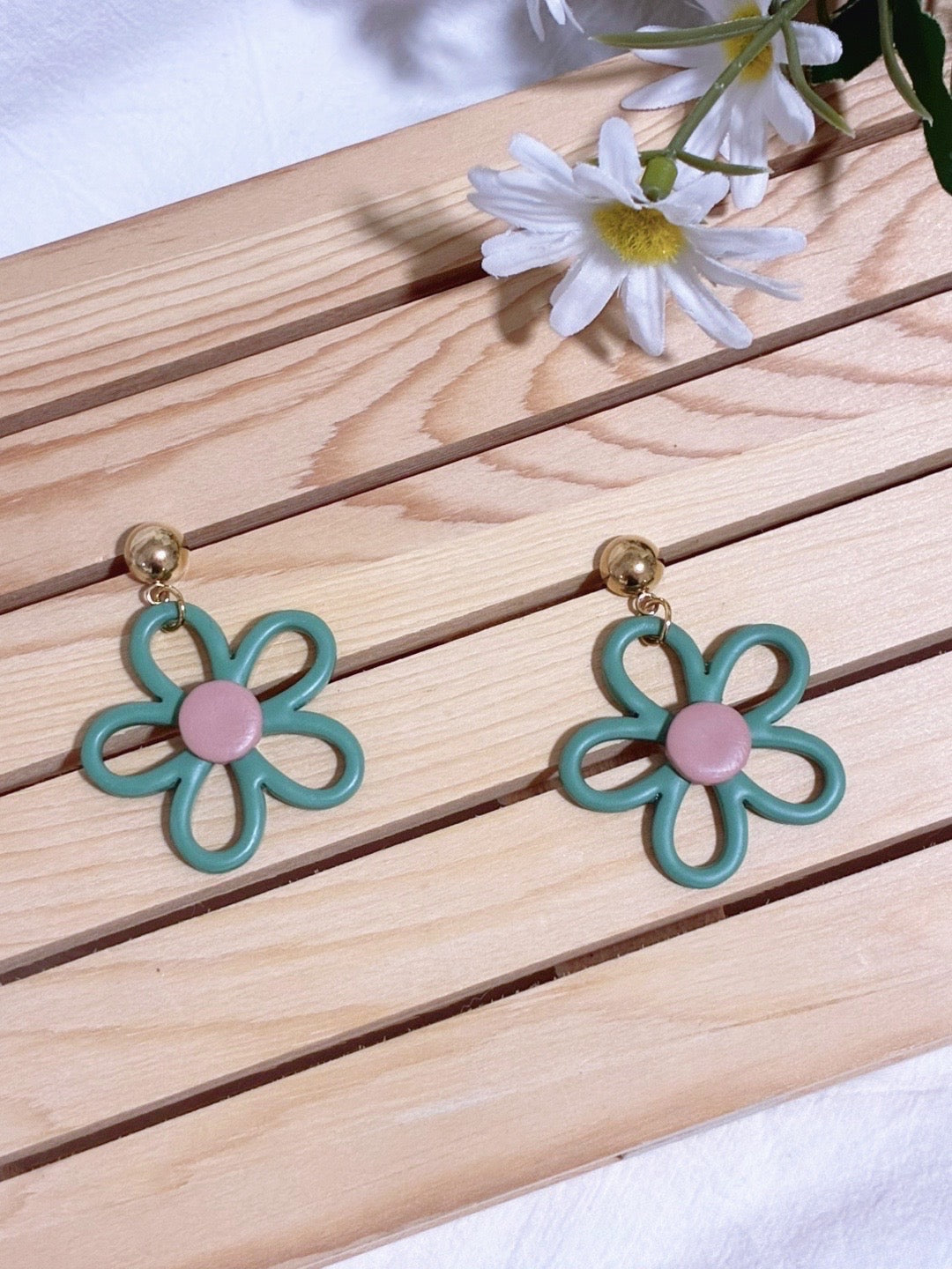 Pendientes Flowers