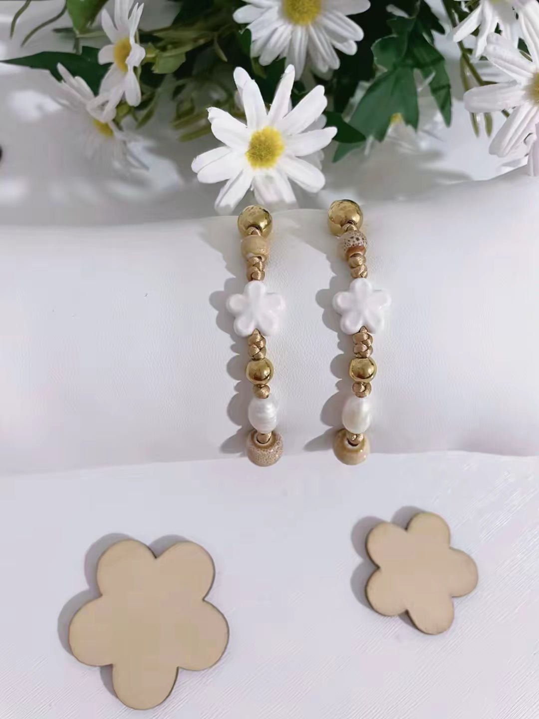 Pulsera Sakura Dorada