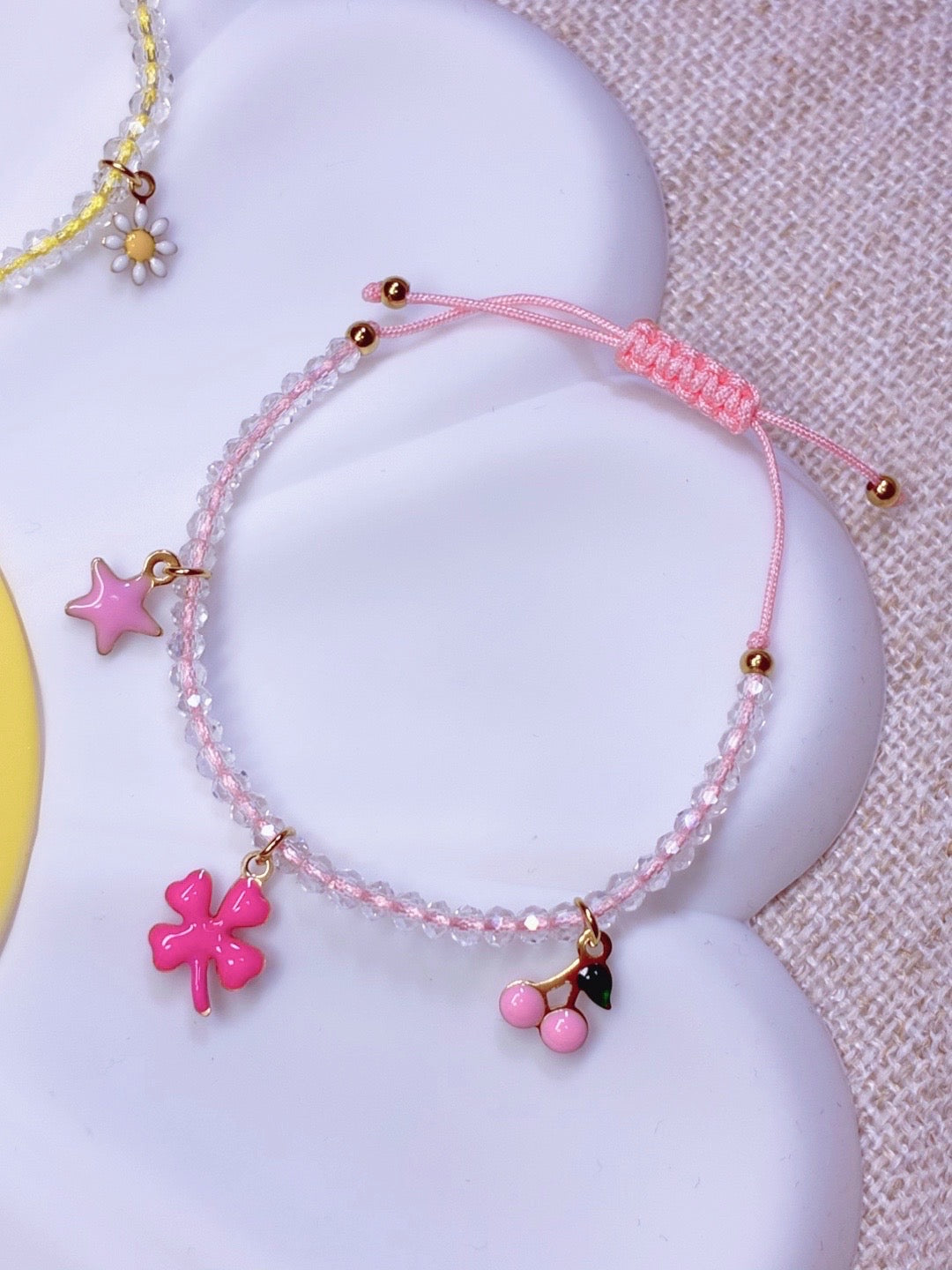 Pulseras Crystal Charm