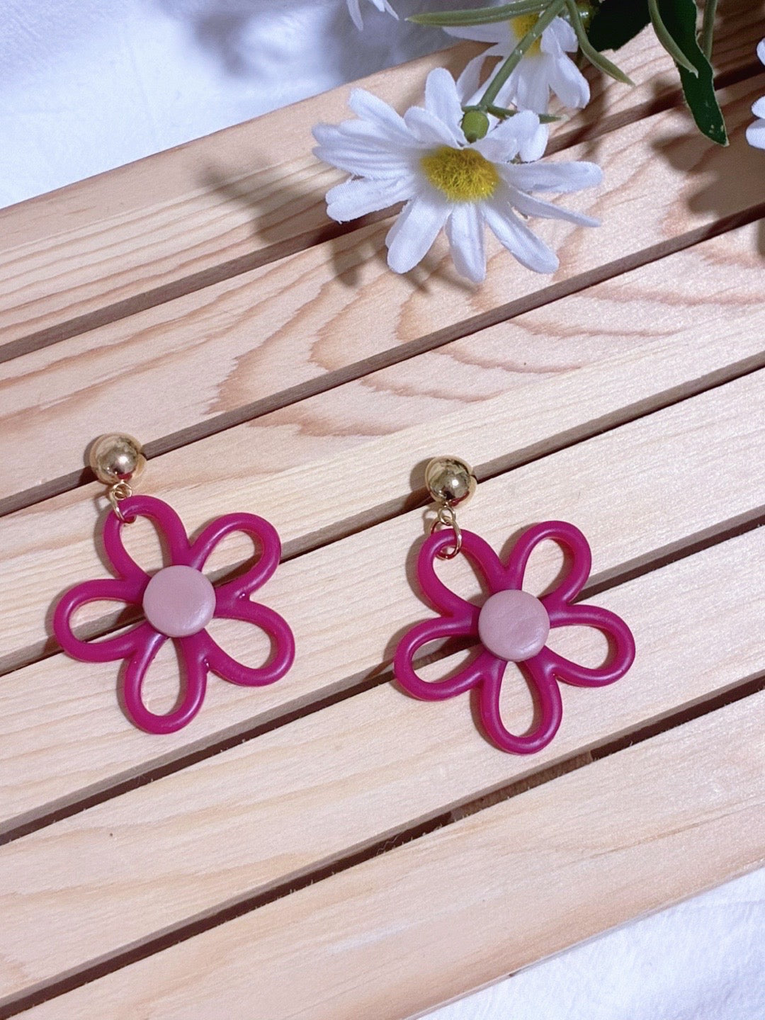 Pendientes Flowers