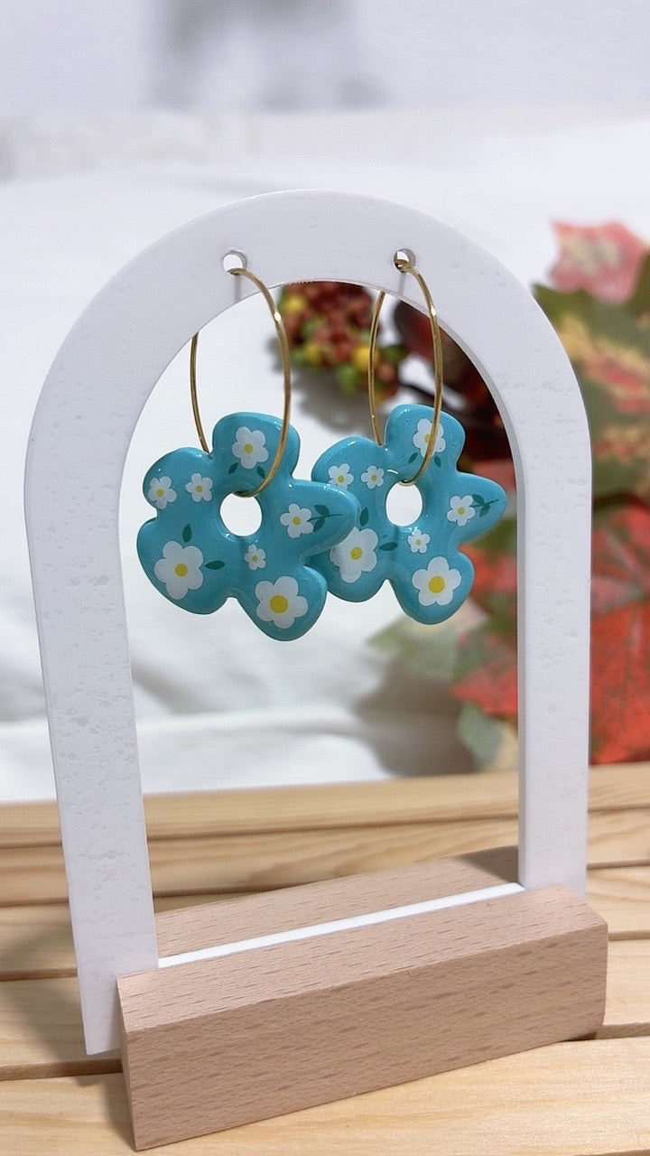 Pendientes Petal Hoop